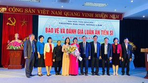 NCS. Lê Thị Kiều Oanh bảo vệ thành công luận án tiến sĩ cấp Trường ngành Khoa học cây trồng