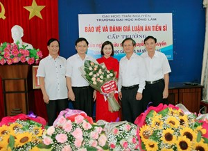 NCS. Nguyễn Thị Xuyến bảo vệ thành công luận án tiến sĩ ngành Khoa học cây trồng
