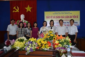 NCS. Đào Thị Thu Hương bảo vệ thành công luận án tiến sĩ cấp Trường ngành Khoa học cây trồng