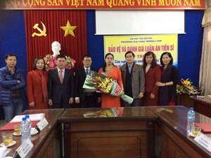 NCS. Phạm Thị Trang bảo vệ thành công luận án tiến sĩ ngành Ký sinh trùng và vi sinh vật học thú y