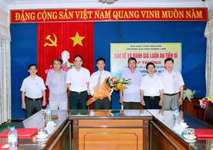 NCS. Võ Văn Hùng bảo vệ thành công luận án tiến sĩ cấp Trường ngành Chăn nuôi  