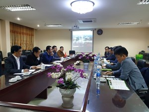 Đoàn trường đại học quốc gia Chonbuk, Hàn Quốc đến làm việc với nhà trường