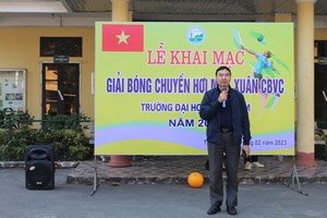 Trường Đại học Nông Lâm tổ chức giải “Bóng chuyền hơi Mùa xuân 2023”
