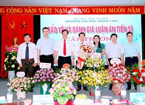 NCS. Lê Văn Bẩy bảo vệ thành công luận án tiến sĩ cấp Trường ngành Phát triển nông thôn 