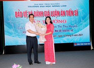 NCS. Phạm Thị Thu Huyền bảo vệ thành công luận án tiến sĩ cấp Trường ngành Khoa học cây trồng