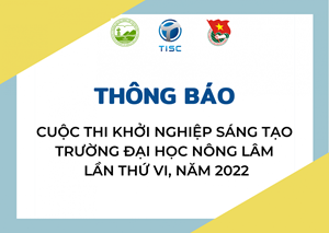 Cuộc thi khởi nghiệp sáng tạo Trường đại học Nông Lâm lần thứ VI, năm 2022 với chủ đề “Khởi nghiệp dựa trên nền tảng chuyển đổi số”