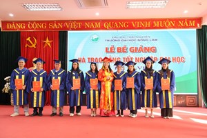 Lễ Bế giảng và trao bằng tốt nghiệp đại học hệ vừa làm vừa học