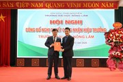 Công bố Nghị quyết công nhận Hiệu trưởng Trường Đại học Nông Lâm nhiệm kỳ 2020-2025, tiếp tục giữ chức vụ Hiệu trưởng
