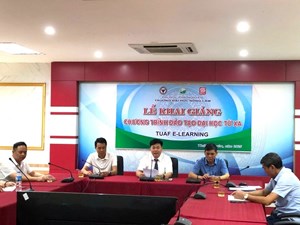 Lễ Khai giảng trực tuyến trình độ đại học hệ từ xa