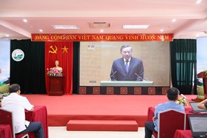 Trường Đại học Nông Lâm tham dự Hội nghị toàn quốc quán triệt, triển khai thực hiện 4 Nghị quyết quan trọng của Bộ Chính trị