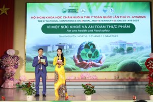 Khai mạc phiên tổng thể Hội nghị Khoa học Chăn nuôi và Thú y toàn quốc lần thứ VI - AVS 2025