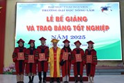 Trường Đại học Nông Lâm tổ chức Lễ Trao bằng tốt nghệp năm 2025