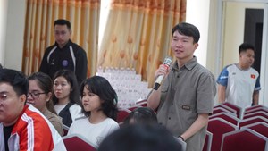 Gương mặt sinh viên tiêu biểu: Hoàng Văn Vý – sinh viên lớp KHMT 55, Khoa Quản lý Tài nguyên