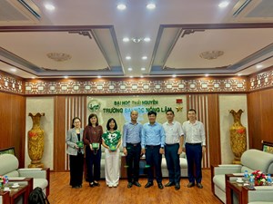 Tăng cường hợp tác nghiên cứu giữa Trường Đại học Nông Lâm và Trung tâm Nghiên cứu Nông nghiệp Quốc tế Úc (ACIAR)