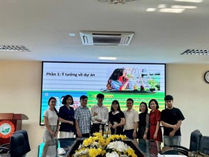 NGHIỆM THU DỰ ÁN KHỞI NGHIỆP SINH VIÊN 2024 - 2025