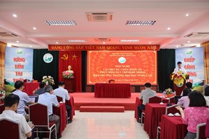 Hội nghị Thực hiện quy trình bổ nhiệm Hiệu trưởng Trường Đại học Nông Lâm 