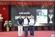 Lễ trao giải Cuộc thi Sáng tạo về An toàn thực phẩm dành cho sinh viên