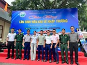 Đồn biên phòng Sì Lở Lầu (Ban Chỉ huy Đồn biên phòng tỉnh Lai Châu) đồng hành cùng con nuôi trên hành trình học tập tại Trường Đại học Nông Lâm Thái Nguyên
