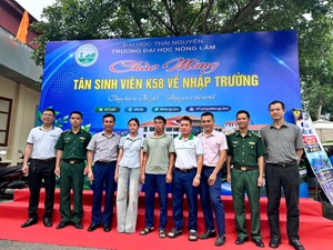 Đồn biên phòng Sì Lở Lầu (Ban Chỉ huy Đồn biên phòng tỉnh Lai Châu) đồng hành cùng con nuôi trên hành trình học tập tại Trường Đại học Nông Lâm Thái Nguyên