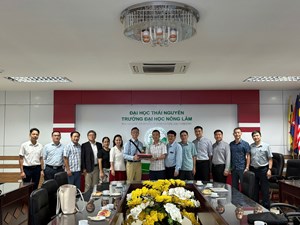 Thảo luận hợp tác đẩy mạnh ứng dụng công nghệ số trong phát triển lâm nghiệp và sản xuất chè tại tỉnh Thái Nguyên
