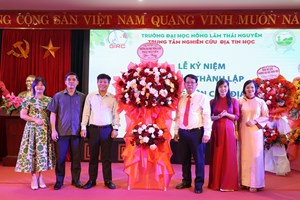 Lễ kỷ niệm 10 năm thành lập Trung tâm nghiên cứu Địa tin học