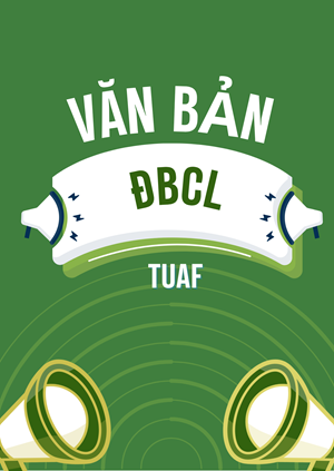 Các văn bản liên quan đến ĐBCL